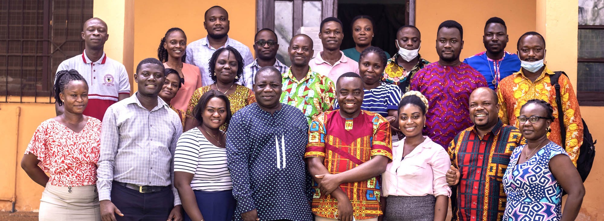 a picture of kwadaso agric college staff